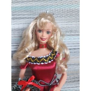 Vintage Holiday Barbie Muse dressed